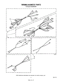 07 - Wiring Harness parts for Whirlpool Range RF395PXPW1 from AppliancePartsPros.com
