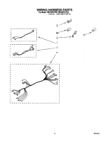 06 - Wiring Harness, Lit\Optional parts for Whirlpool Oven RB160PXYB5 from AppliancePartsPros.com