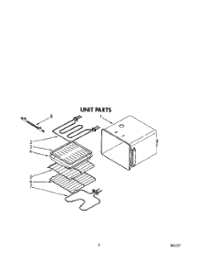 03 - Unit parts for Whirlpool Oven RB760PXXW1 from AppliancePartsPros.com