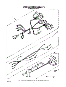 05 - Wiring Harness, Lit / Optional parts for Whirlpool Range RS677PXV2 from AppliancePartsPros.com