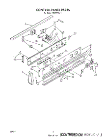 03 - Control Panel parts for Whirlpool Range RS677PXV1 from AppliancePartsPros.com