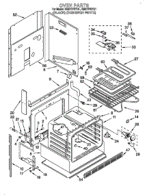 Oven parts for Whirlpool Range M  REG  R    PAR from AppliancePartsPros.com