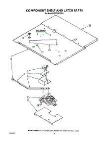 07 - Compartment Shelf And Latch parts for Whirlpool Oven RB770PXXB4 from AppliancePartsPros.com