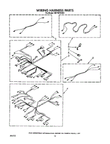 09 - Wiring Harness parts for Whirlpool Oven RB770PXXB4 from AppliancePartsPros.com