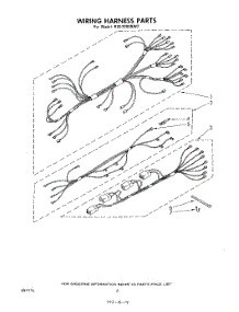 06 - Wiring Harness parts for Whirlpool Range RS6700XKW2 from AppliancePartsPros.com