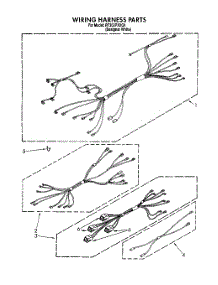 05 - Wiring Harness parts for Whirlpool Range RF302PXXQ1 from AppliancePartsPros.com