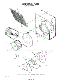 03 - Ventilation parts for Whirlpool Cooktop RC8920XRH2 from AppliancePartsPros.com