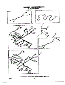 09 - Wiring Harness parts for Whirlpool Oven RB170PXXB3 from AppliancePartsPros.com