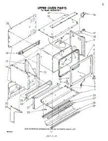 06 - Upper Oven parts for Whirlpool Range RE953PXKT1 from AppliancePartsPros.com