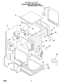 03 - Oven parts for Whirlpool Oven RB760PXYQ6 from AppliancePartsPros.com