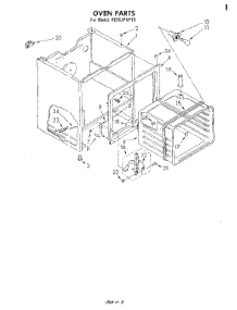 03 - Oven parts for Whirlpool Range RE953PXPT0 from AppliancePartsPros.com