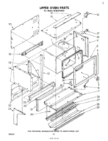 06 - Upper Oven parts for Whirlpool Range RE963PXKT0 from AppliancePartsPros.com