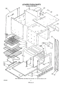 04 - Lower Oven parts for Whirlpool Oven RM778PXT2 from AppliancePartsPros.com