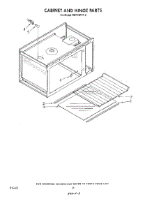 11 - Cabinet And Hinge parts for Whirlpool Oven RM778PXT2 from AppliancePartsPros.com