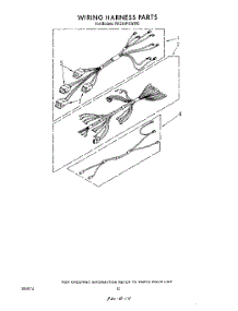 07 - Wiring Harness parts for Whirlpool Range RF391PXWW0 from AppliancePartsPros.com
