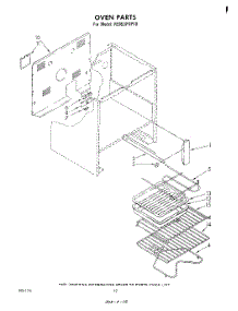 08 - Oven (Continued) , Literature And Optional parts for Whirlpool Range RE953PXPT0 from AppliancePartsPros.com