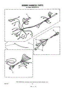 09 - Wiring Harness parts for Whirlpool Range RE953PXPT0 from AppliancePartsPros.com