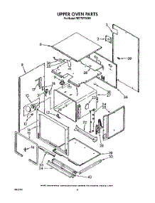 03 - Upper Oven parts for Whirlpool Oven RB770PXXW0 from AppliancePartsPros.com