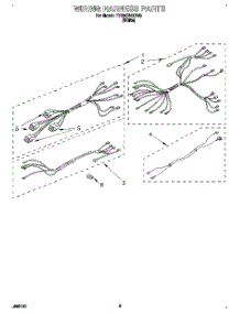 06 - Wiring Harness, Optional parts for Whirlpool Range TER50W0DW0 from AppliancePartsPros.com