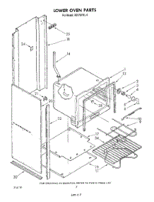 05 - Lower Oven, Literature And Optional parts for Whirlpool Oven RB170PXL4 from AppliancePartsPros.com