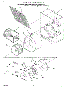 02 - Ventilation parts for Whirlpool Cooktop RC8900XXQ0 from AppliancePartsPros.com