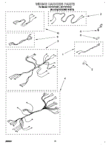 08 - Wiring Harness parts for Whirlpool Oven RB770PXBQ1 from AppliancePartsPros.com