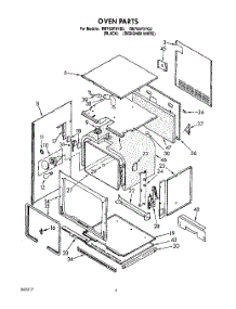 03 - Oven parts for Whirlpool Oven RB760PXYB3 from AppliancePartsPros.com