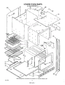04 - Lower Oven parts for Whirlpool Oven RM778PXT5 from AppliancePartsPros.com