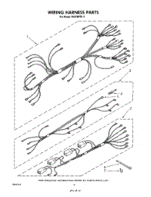 05 - Wiring Harness , Literature And Optional parts for Whirlpool Range RS670PXK4 from AppliancePartsPros.com