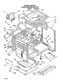 06 - Oven parts for Whirlpool Range SF367PEYN0 from AppliancePartsPros.com