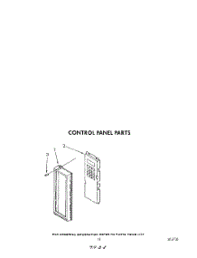 08 - Control Panel parts for Whirlpool Oven RM778PXT5 from AppliancePartsPros.com