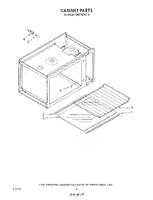 11 - Cabinet parts for Whirlpool Oven RM778PXT5 from AppliancePartsPros.com