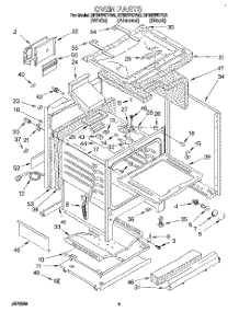 05 - Oven parts for Whirlpool Range SF367PEYN3 from AppliancePartsPros.com