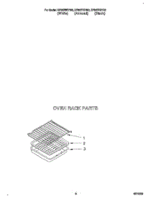 06 - Oven Rack, Literature parts for Whirlpool Range SF367PEYB3 from AppliancePartsPros.com