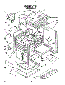 06 - Oven parts for Whirlpool Range SF367PEYQ0 from AppliancePartsPros.com