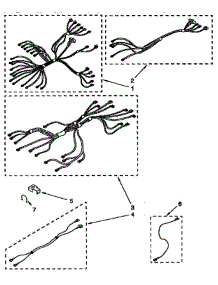Wiring Harness parts for Whirlpool Range RF376PXYQ3 from AppliancePartsPros.com