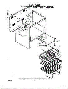 03 - Oven parts for Whirlpool Range RF366PXXQ0 from AppliancePartsPros.com