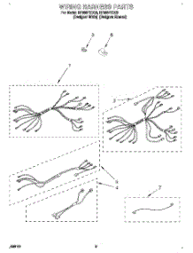 05 - Wiring Harness, Lit / Optional parts for Whirlpool Range RF366PXDZ0 from AppliancePartsPros.com