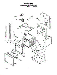 03 - Oven parts for Whirlpool Range RS610PXEW0 from AppliancePartsPros.com