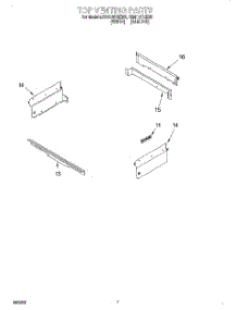 06 - Top Venting, Optional parts for Whirlpool Range RS610PXEN0 from AppliancePartsPros.com