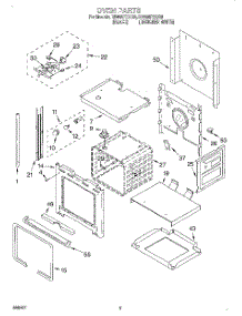 02 - Oven parts for Whirlpool Range RS696PXGB0 from AppliancePartsPros.com