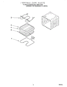 04 - Internal Oven parts for Whirlpool Range RS675PXEZ0 from AppliancePartsPros.com