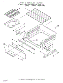 05 - Oven & Broiler parts for Whirlpool Range SF306PEGQ0 from AppliancePartsPros.com