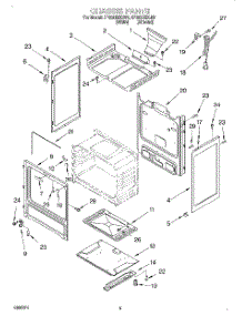 04 - Chassis parts for Whirlpool Range SF302BEGN0 from AppliancePartsPros.com