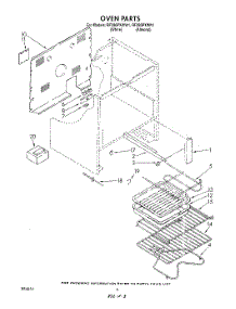 06 - Oven (Continued) , Lit / Optional parts for Whirlpool Range RF390PXWW1 from AppliancePartsPros.com