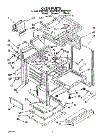 05 - Oven parts for Whirlpool Range SF387PEYN1 from AppliancePartsPros.com