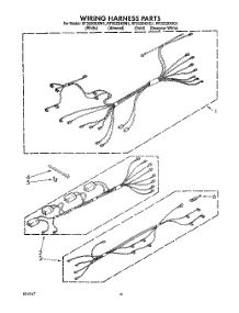 07 - Wiring Harness parts for Whirlpool Range RF302BXXG1 from AppliancePartsPros.com