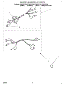 06 - Wiring Harness, Optional parts for Whirlpool Range RF302BXYW2 from AppliancePartsPros.com