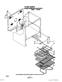 06 - Oven (Continued), Lit / Optional parts for Whirlpool Range RF365BXVN0 from AppliancePartsPros.com