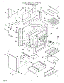 02 - Section parts for Whirlpool Range RS310PXEB0 from AppliancePartsPros.com